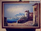 Oil Painting with Frame