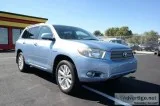  2008 TOYOTA HIGHLANDER HYBRID LIMITED4X4NAVIGATI ONDVDBACKUP CA