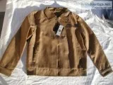 Men s BV Tan Suede Jacket - L