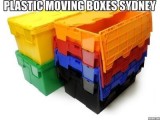 Plastic packing boxes for moving in Sydney by Koala Box