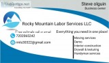 Rocky Mountain Labor service. Movingcleaningdemo handy man