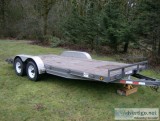 PJ Flatbed Utility Equipment Car Hauler Trailer