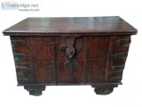 Indian Antique Sideboard Chest Hand Carved Trunk Buffets Pitara