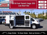 Used 2018 Ford Transit Cargo 250 Low Roof Van for Sale in San Di