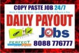 Daily payout  Rs. 200- to 400-  From Home  8088776777