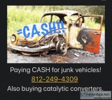 Paying cash for junk vehicles