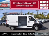 Used 2019 RAM ProMaster 1500 Low Roof Cargo Van for Sale in San 