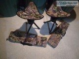 Camouflage Hunting Swivel Stools