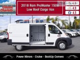Used 2018 RAM ProMaster 1500 Low Roof Cargo Van for Sale in San 