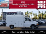 Used 2018 Chevrolet Express Cutaway 3500 wKUV - Plumbers Body fo