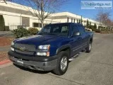 2004 Chevrolet Silverado 1500 Z71 Blue Pickup Truck 43142 miles 