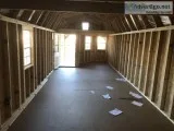12x40 deluxe lofted barn cabin rent to own