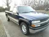 2003 Chevrolet Silverado 1500 Blue Pickup Truck 54000 Miles 4X4