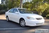 2004 Toyota Camry LE White 49737 Miles