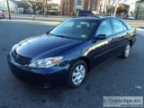 2004 Toyota Camry Blue LE 55213 Miles
