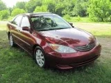 2004 Toyota Camry XLE Burgundy 50000 Miles