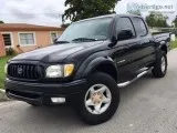 2004 Toyota Tacoma Prerunner Black Pickup Truck 61602 miles 4Doo