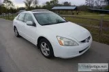 2004 Honda Accord EX White 66234 Miles