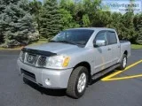 2004 Nissan Titan Crew Cab Silver Pickup Truck 81000 Miles Autom