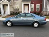 2004 Toyota Camry Blue LE Sedan 77500 Miles