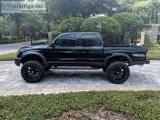 2004 Toyota Tacoma Black Pickup Truck 61608 Miles 4WD
