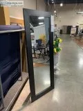 Brand NEW BLACK LEANAR MIRROR. STILL IN FACTORY BOX. 160 NEGOTIA