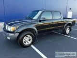 2003 Toyota Tacoma Black Pickup Truck 54612 miles 4dr