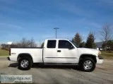 2004 GMC Sierra 1500 Z71 White Pickup Truck 88325 Miles Automati
