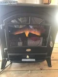 Portable fire place heater. Heats up real strong