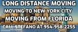 Long Distance Relocation to New York From Miami Florida
