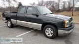 2004 Chevrolet Silverado 1500 Gray Pickup Truck 61208 miles 4WD