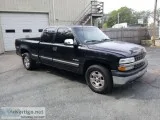 2003 Chevrolet Silverado 1500 Black Pickup Truck 67840 Miles 4WD