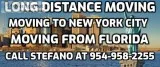Long Distance Relocation to New York From Lake Worth Florida