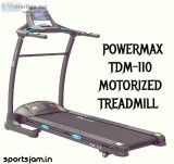 Buy Powermax TDM110 Motorized Treadmill online in India