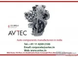 What are the types of auto components that every vehicle must ha