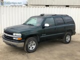 2002 CHEVROLET TAHOE SUV 43068201