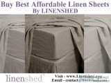 Buy Best Affordable Linen Sheets By LINENSHED