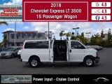 Used 2018 Chevrolet Express LT 3500 15 Passenger Wagon for Sale 