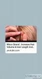 NEW-- Hair stranding technique