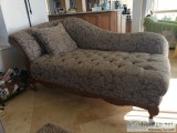 Sofa chaise with matching table