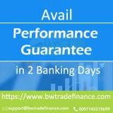 Get performance bond / guarantee