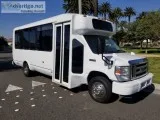 2013 WHITE FORD E450 EL DORADO PARTY BUS 2464 45995 or 14995 due