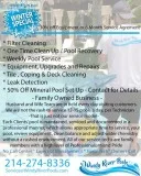 Pool Services and Cleaning