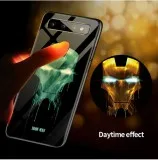 Shop for Superheros Luminous Glass Case ShoppySanta