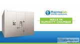 Walk in humidity chamber