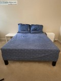Ikea queen size bed hardly used need to sell asap