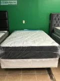 orthopedic thick mattress and boxspring