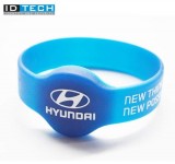 RFID Silicon Round Wristbands  Silicone Wristbands India Manufac