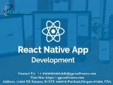 React Native Services are best with GPC Softwares