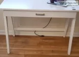SIMPLE WHITE DESK
